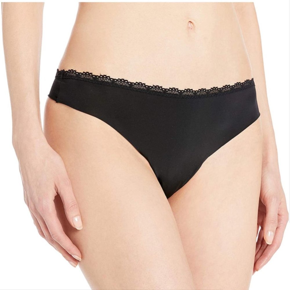 Aubade Paris Lysessence Tanga Thong Panties Black Size XL French 5